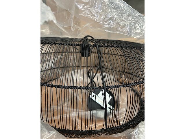 9x hanglamp crate & cargo, zwart - afbeelding 4 van  5