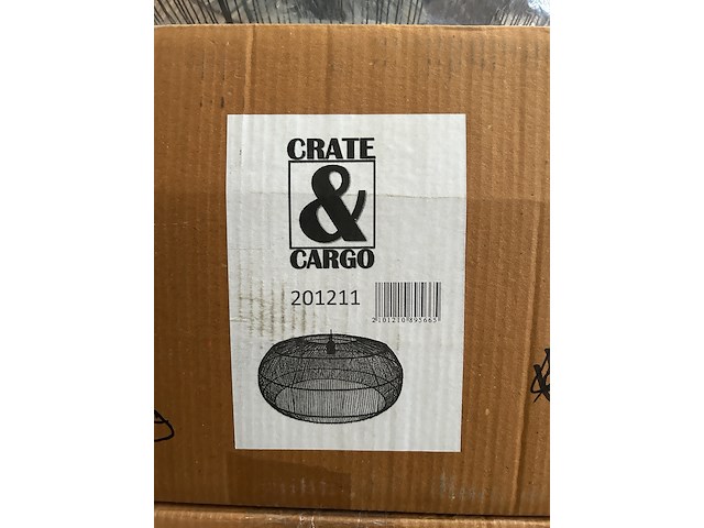 9x hanglamp crate & cargo, zwart - afbeelding 5 van  5