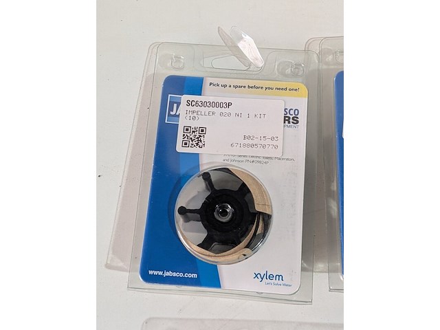 9x impeller jabsco - afbeelding 2 van  10