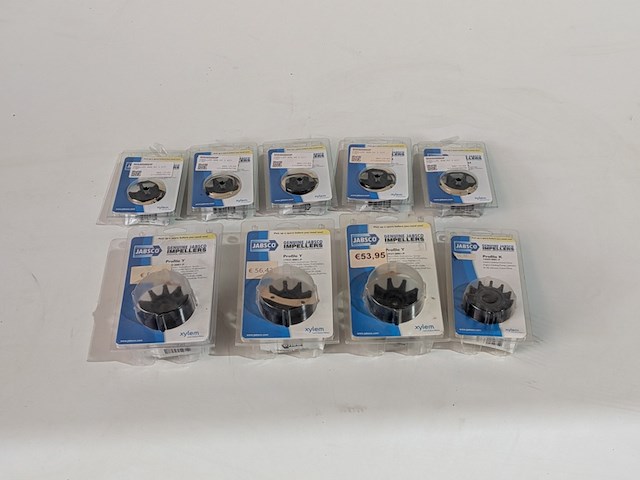 9x impeller jabsco - afbeelding 1 van  10