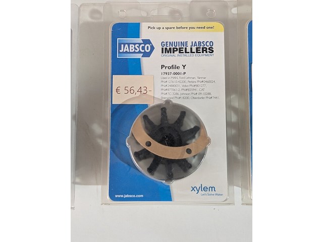 9x impeller jabsco - afbeelding 4 van  10