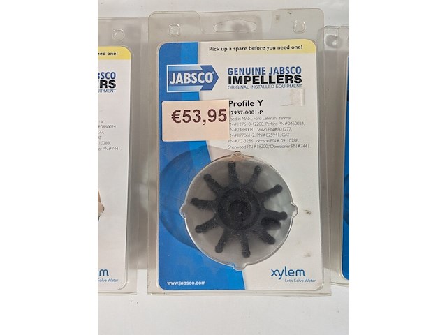 9x impeller jabsco - afbeelding 5 van  10