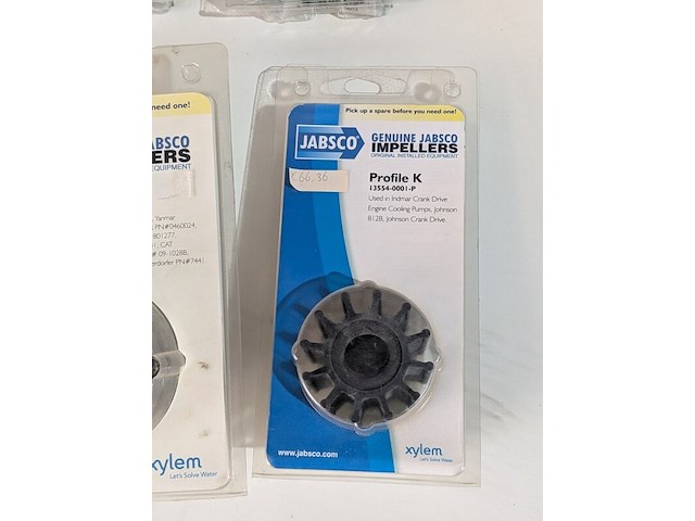 9x impeller jabsco - afbeelding 6 van  10