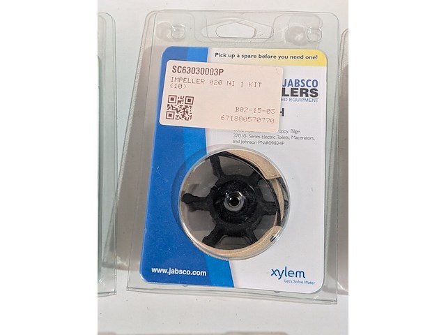 9x impeller jabsco - afbeelding 8 van  10