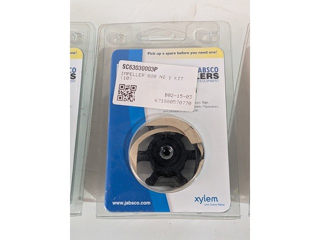 9x impeller jabsco - afbeelding 9 van  10