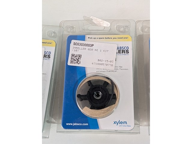 9x impeller jabsco - afbeelding 10 van  10