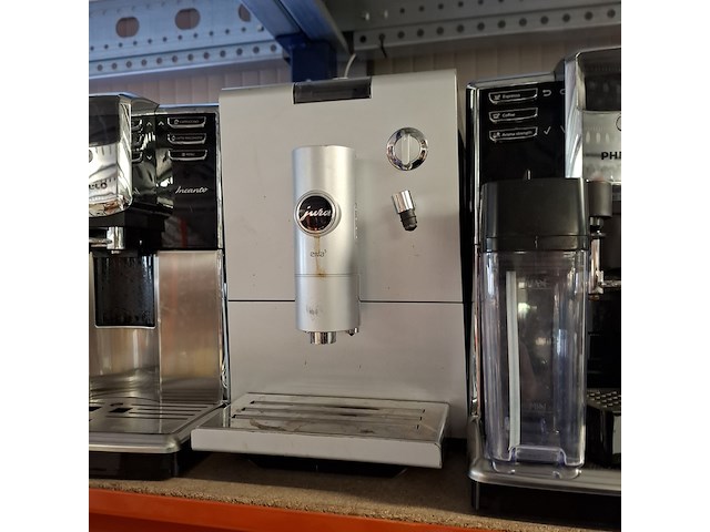 9x koffiemachines en bonen maler, jura phillips saeco siemens, 100e dtc - afbeelding 7 van  25