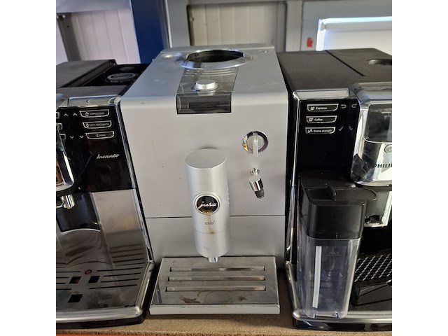 9x koffiemachines en bonen maler, jura phillips saeco siemens, 100e dtc - afbeelding 8 van  25