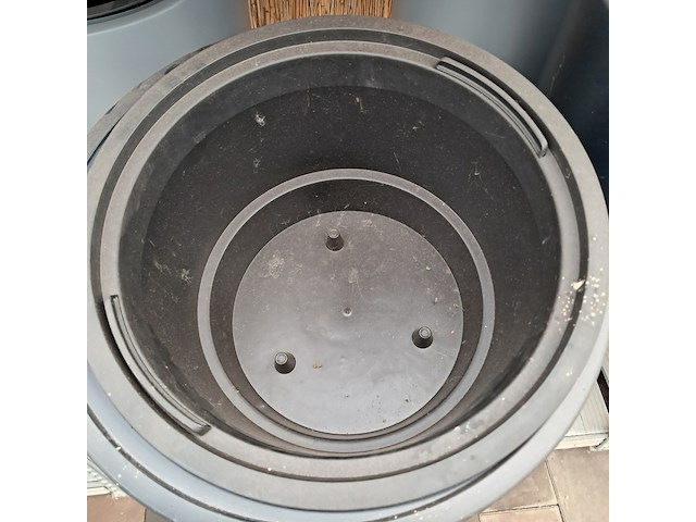 9x kunststof bloempot, prosper plast - afbeelding 8 van  9