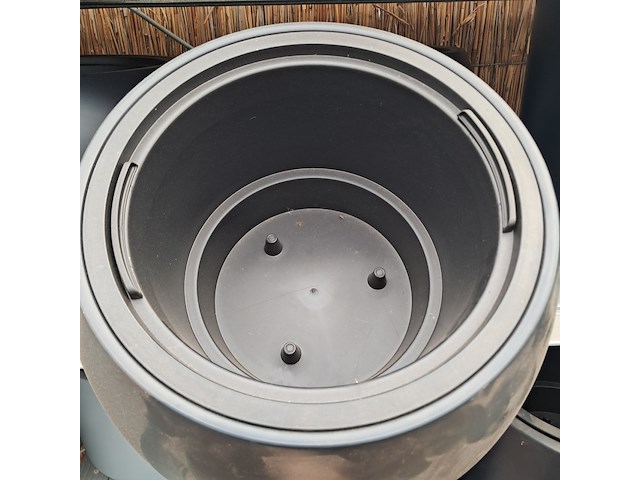 9x kunststof bloempot, prosper plast - afbeelding 9 van  9