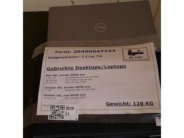 9x laptop, dell, o.a. latitude 5420 - afbeelding 4 van  13