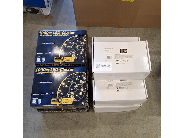 9x led kerstverlichting - afbeelding 1 van  8