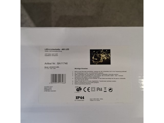 9x led kerstverlichting - afbeelding 3 van  8