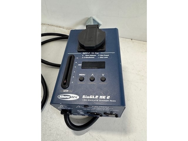 9x led par spot, dimmer pack en led rail seurolite en showtec - afbeelding 9 van  17