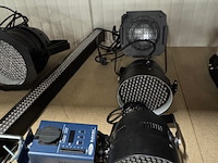 9x led par spot, dimmer pack en led rail seurolite en showtec - afbeelding 10 van  17