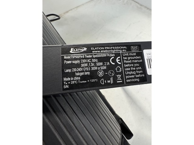 9x led par spot, dimmer pack en led rail seurolite en showtec - afbeelding 17 van  17