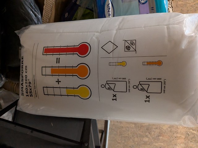 9x matras met diverse benodigdheden - afbeelding 5 van  21