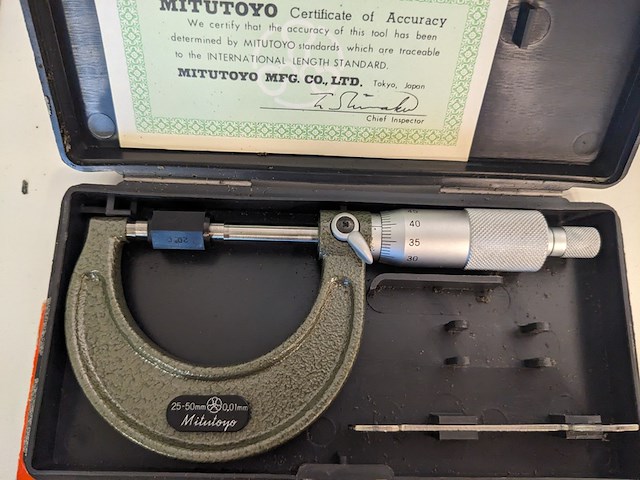 9x meetapparatuur, mitutoyo, schut, enz - afbeelding 6 van  7