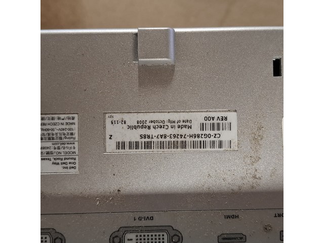 9x monitor, dell en aoc, zwart - afbeelding 4 van  12