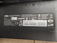 9x monitor, dell en aoc, zwart - afbeelding 8 van  12