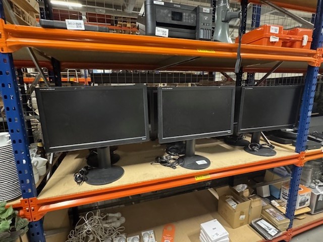 9x monitor, iiyama, prolite b2480hs - afbeelding 1 van  8