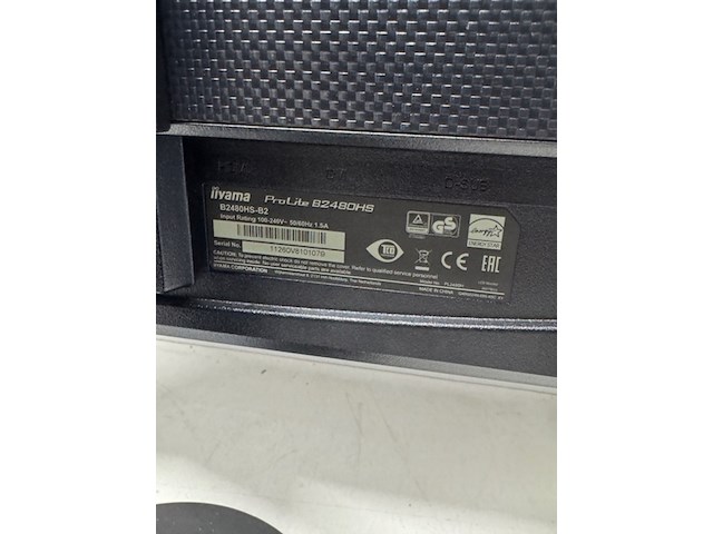 9x monitor, iiyama, prolite b2480hs - afbeelding 6 van  8