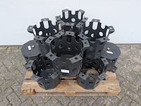 9x naafadapter, aebi schmidt, rotopower drive - afbeelding 2 van  6