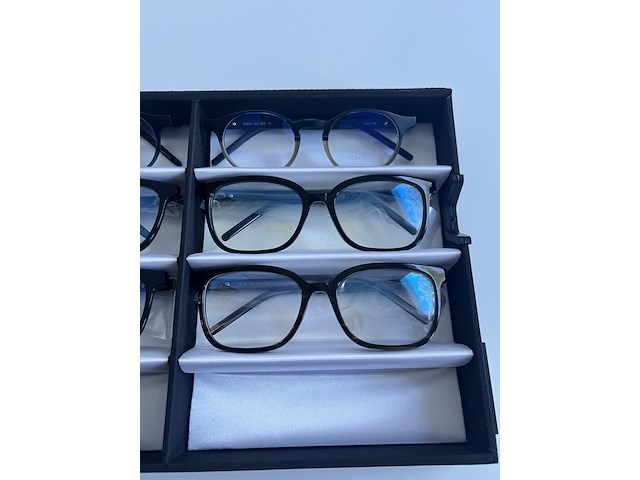 9x optische monturen, tom davies, in luxe opbergdoos/displaytray - afbeelding 8 van  13