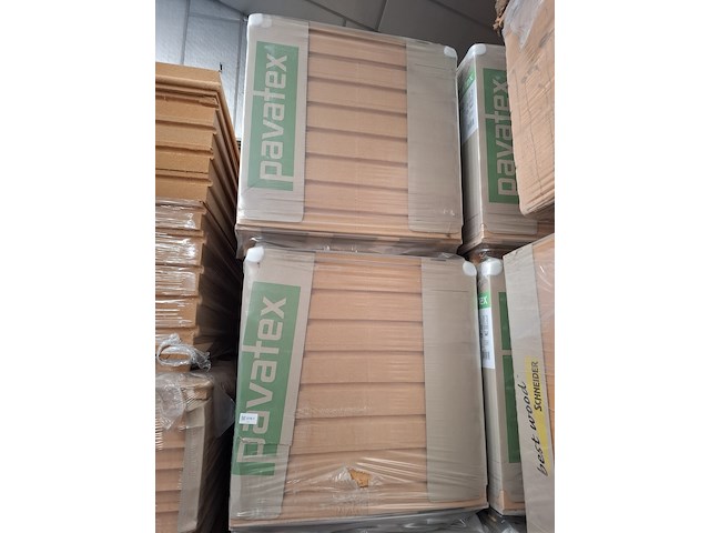 9x pallet a 16,70m2 houtvezel isolatie pavatex, isolair 140 - afbeelding 3 van  10
