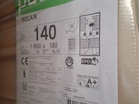 9x pallet a 16,70m2 houtvezel isolatie pavatex, isolair 140 - afbeelding 5 van  10