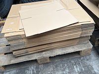 9x pallet met verzenddozen, diverse afmetingen - afbeelding 8 van  10