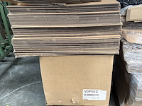 9x pallet met verzenddozen, diverse afmetingen - afbeelding 10 van  10