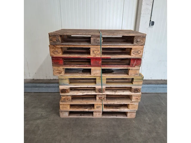 9x pallet, o.a euro - afbeelding 1 van  4
