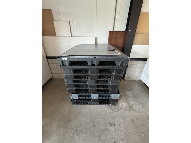 9x pallet, zwart - afbeelding 2 van  2