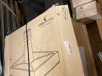 9x parasolvoet, platinium soretto en lesli living, 90kg en 40kg - afbeelding 3 van  4