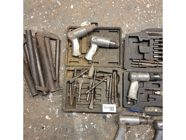 9x pneumatisch gereedschap, o.a. airmaster, ferm - afbeelding 4 van  16