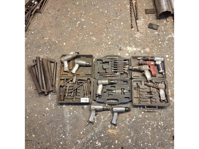 9x pneumatisch gereedschap, o.a. airmaster, ferm - afbeelding 1 van  16