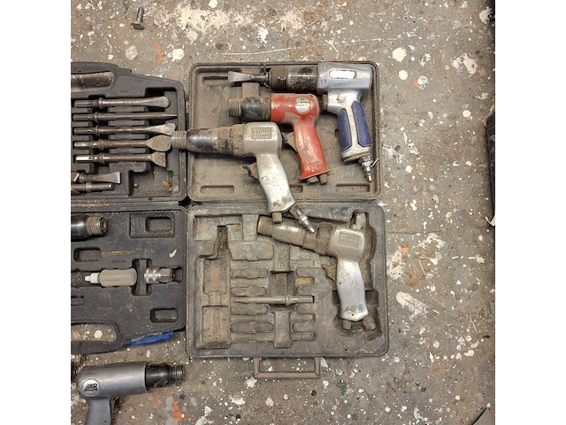 9x pneumatisch gereedschap, o.a. airmaster, ferm - afbeelding 9 van  16
