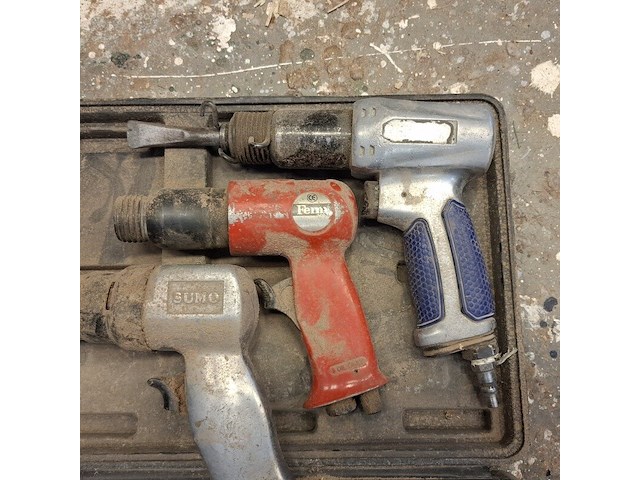 9x pneumatisch gereedschap, o.a. airmaster, ferm - afbeelding 13 van  16