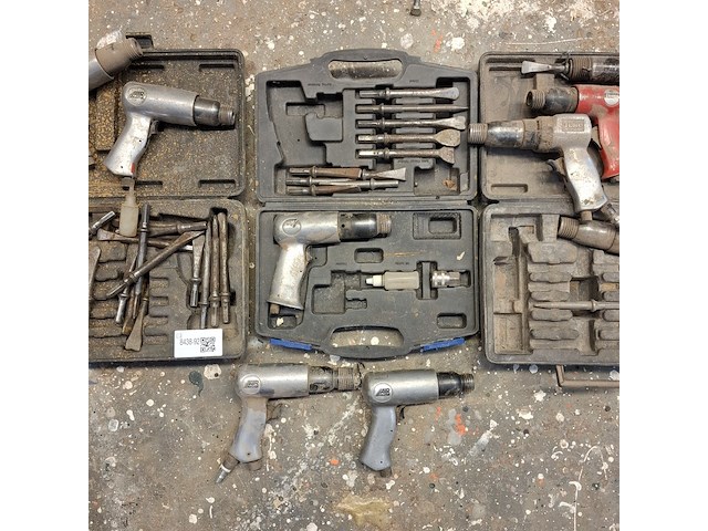 9x pneumatisch gereedschap, o.a. airmaster, ferm - afbeelding 14 van  16