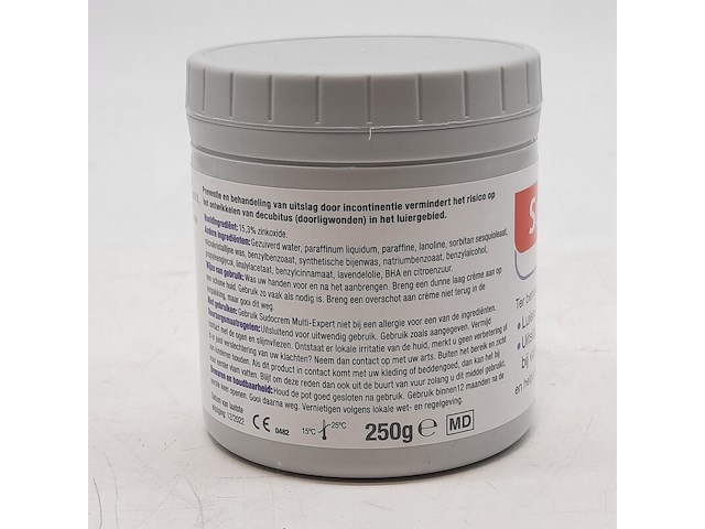 9x potje creme, 250 gram, sudocrem - afbeelding 3 van  3