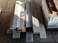 9x prefab betonnen raamdorpelstenen en kantplanken - afbeelding 3 van  8