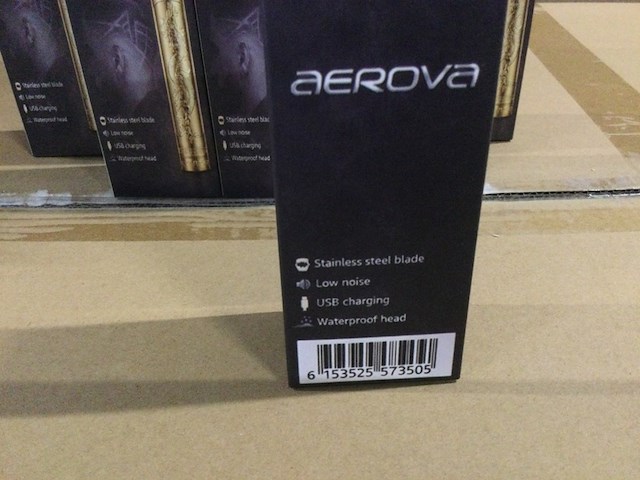 9x professionele hair trimmer aerova, goud - afbeelding 3 van  3
