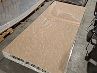 9x pvc paneel marmer steen look 280x122, gold marble, 2026 - afbeelding 2 van  4