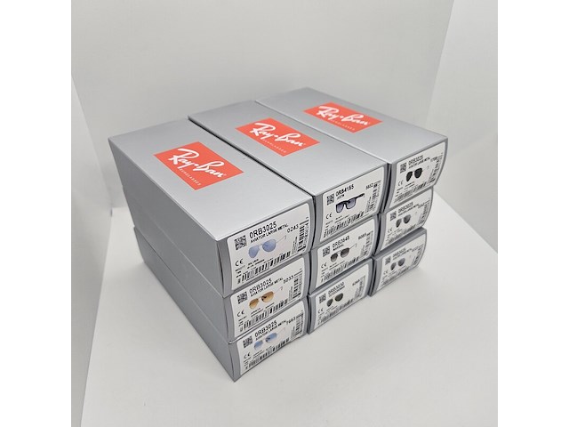 9x rayban zonnebrillen - aviator, marshall, outdoorsman etc - afbeelding 1 van  18