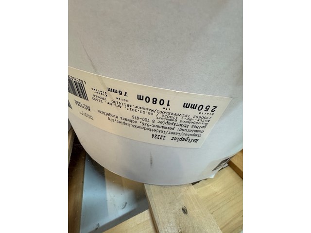 9x rol glossy inkjet en laser papier vpf - afbeelding 3 van  5