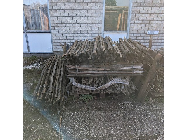 9x rol kastanjehekwerk - afbeelding 1 van  8