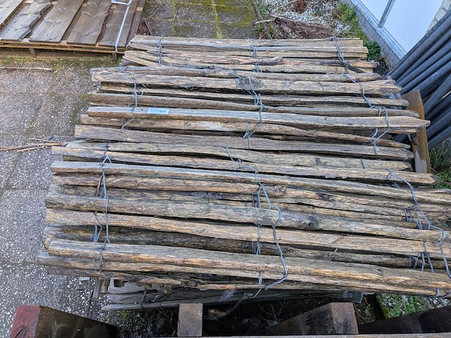 9x rol kastanjehekwerk - afbeelding 2 van  8