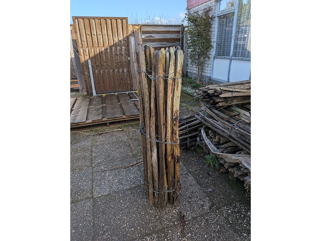 9x rol kastanjehekwerk - afbeelding 3 van  8