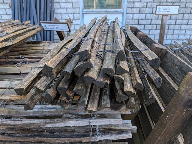 9x rol kastanjehekwerk - afbeelding 5 van  8